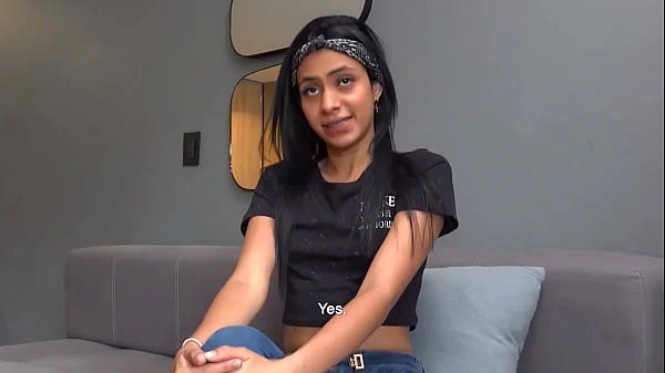 Innocent Colombian Teen Tricked Into Showing Ass At Amateur Casting!