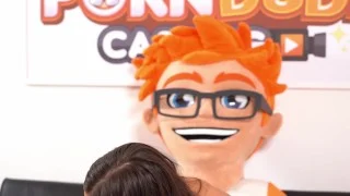 PornDudeCasting – April Olsen Fucked Raw in her Camel Toe Pussy