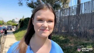 Real Teens – Sexy Teen Ava Marina Does Her First Ever Porn Casting Scene