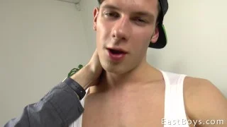 Straight Gets Handjob