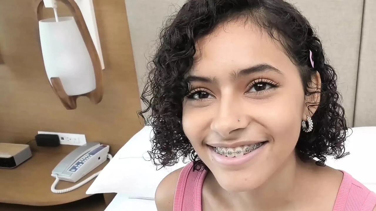 This Puerto Rican has AMAZING tits and a plump shaved pussy