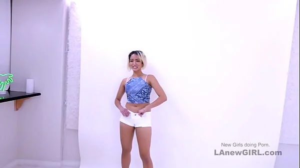 Beautiful Asian Model fucked at casting