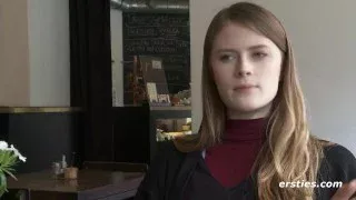 Ersties – Hot Redhead Lucy Warms Up Her Pussy With the Magic Wand Before Grabbing a Dildo