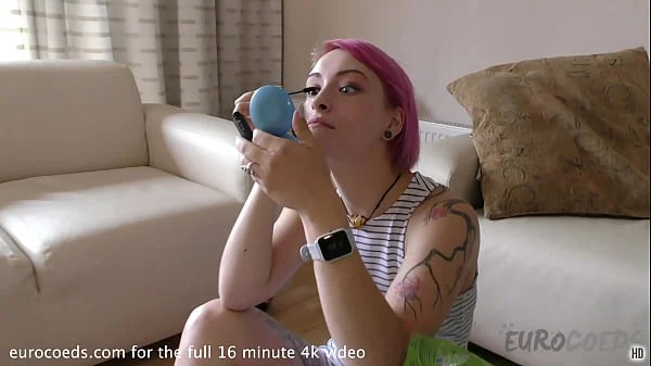 fresh 20yo marissa first time casting couch hitachi orgasm and finger stretch