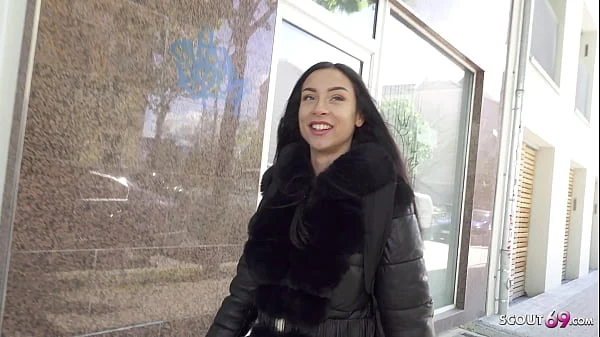 GERMAN SCOUT – Big Tits Fit Brown Girl talk to Casting Sex at Model Job in Berlin