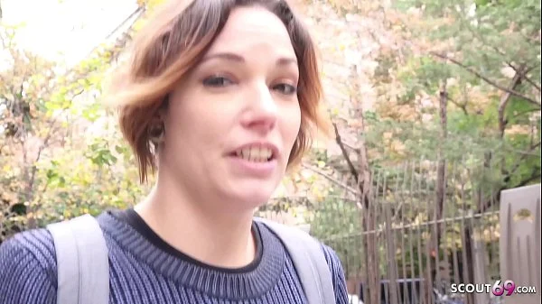 GERMAN SCOUT – CRAZY MILF WITH HAIRY PUSSY AND LONG LABIA SILVIA RUBI TO SEX AT MODEL JOB