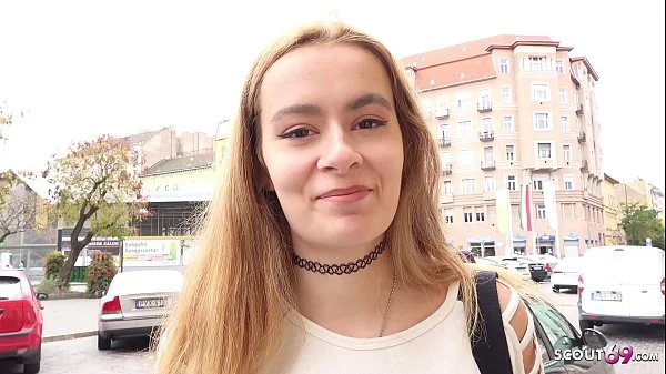 GERMAN SCOUT – NATURAL TITS TEEN SCYLEY TALK TO SEX AT REAL STREET CASTING