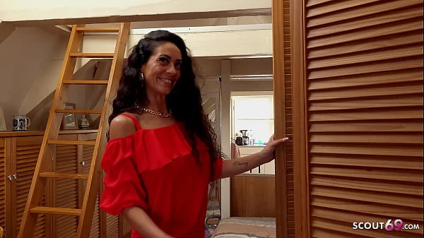 GERMAN SCOUT – SKINNY DIRTY MOM SEDUCE TO HARD ASSFUCK AT FAKE MODEL JOB FOR CASH