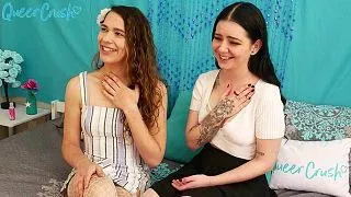 QueerCrush interview with Lily Thot and Sadie Sunstone