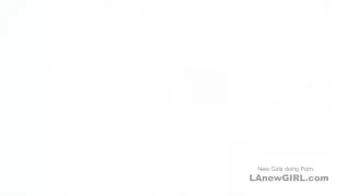 Skinny angel gets her teen pussy fucked in studio